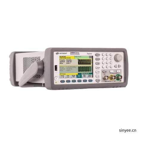 是德 33600A系列波形發(fā)生器，80 和 120 MHz
